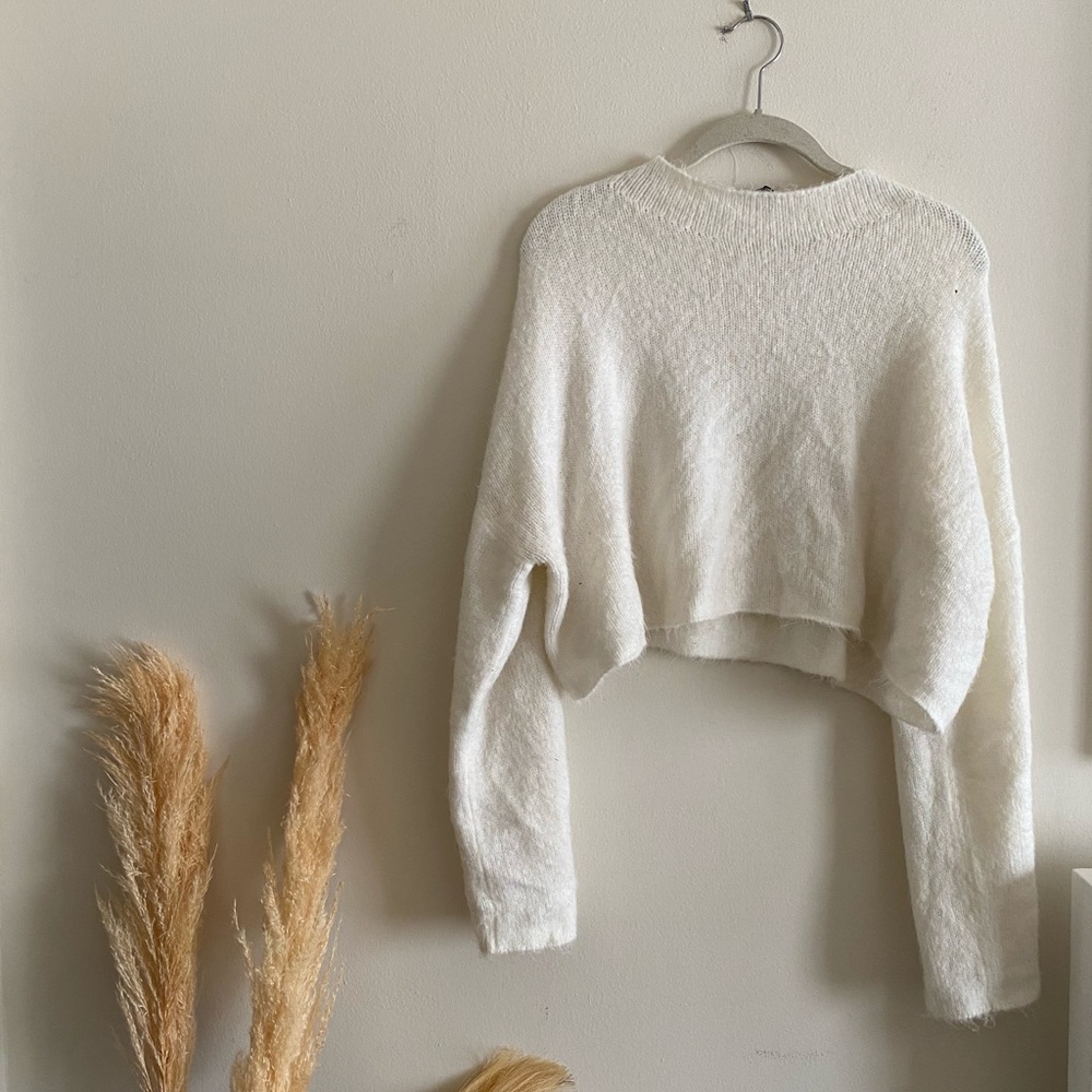 White sweater